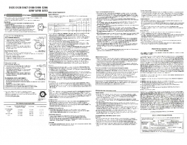 Инструкция, руководство по эксплуатации часов Casio EFR-100(Edifice)