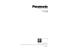 Инструкция, руководство по эксплуатации кинескопного телевизора Panasonic TC-14D2