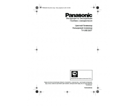 Инструкция кинескопного телевизора Panasonic TX-29EG20T
