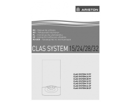 Инструкция, руководство по эксплуатации котла Ariston CLAS SYSTEM 28 CF (FF)