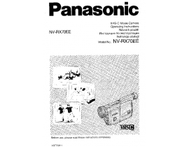 Инструкция видеокамеры Panasonic NV-RX70EE
