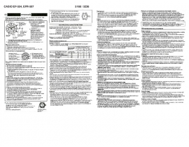 Инструкция, руководство по эксплуатации часов Casio EFR-507(Edifice)