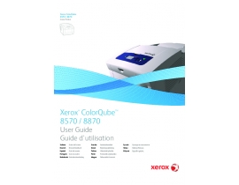 Руководство пользователя, руководство по эксплуатации лазерного принтера Xerox ColorQube 8570_8870