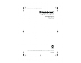 Инструкция, руководство по эксплуатации кинескопного телевизора Panasonic TC-21FS10T
