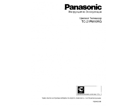 Инструкция кинескопного телевизора Panasonic TC-21PM10RQ