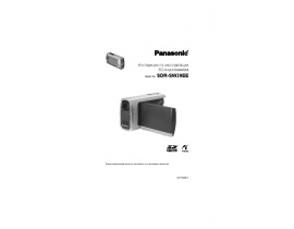 Инструкция, руководство по эксплуатации видеокамеры Panasonic SDR-SW20EE