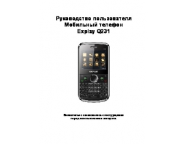 Инструкция, руководство по эксплуатации сотового gsm, смартфона Explay Q231