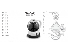 Инструкция чайника Tefal BJ 1000 Magic Tea