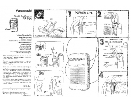 Инструкция, руководство по эксплуатации радиоприемника Panasonic RF-P50EG-S