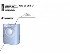 Инструкция стиральной машины Candy GO W 264 D