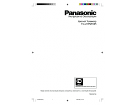 Инструкция, руководство по эксплуатации кинескопного телевизора Panasonic TC-21PM10R