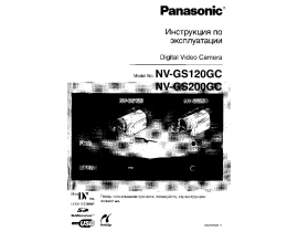 Инструкция, руководство по эксплуатации видеокамеры Panasonic NV-GS200GC