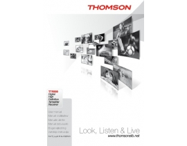 Руководство пользователя, руководство по эксплуатации ресивера и усилителя Thomson TTR500