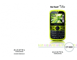 Инструкция, руководство по эксплуатации сотового gsm, смартфона Alcatel One Touch 800