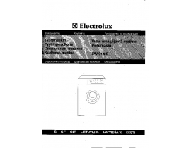 Инструкция стиральной машины Electrolux EW 914 S