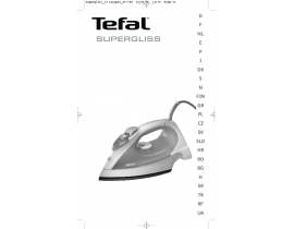 Руководство пользователя утюга Tefal Supergliss FV 32xx