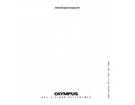 Инструкция, руководство по эксплуатации диктофона Olympus DM-1