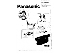 Инструкция, руководство по эксплуатации видеокамеры Panasonic NV-R55EE