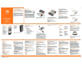 Инструкция, руководство по эксплуатации сотового gsm, смартфона Sony Ericsson W100i Spiro