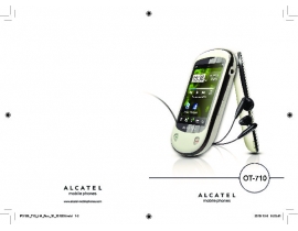 Инструкция сотового gsm, смартфона Alcatel One Touch 710(D)