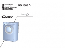 Инструкция стиральной машины Candy GO 1080 D