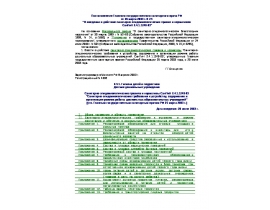 СанПиН 2.4.1.1249-03 Санитарно-эпидемиологические требования к устройству, содержанию и организации режима работы дошкольных образова