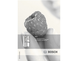Инструкция холодильника Bosch KGV 33Y37