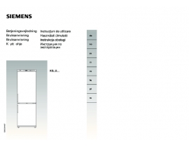 Инструкция холодильника Siemens KG44U192