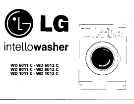 Инструкция стиральной машины LG WD-6012C