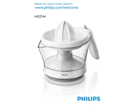 Инструкция соковыжималки Philips HR 2744_40