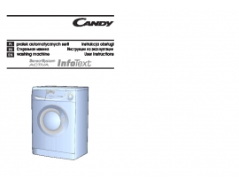 Инструкция, руководство по эксплуатации стиральной машины Candy CM 126 TXT