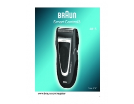 Инструкция, руководство по эксплуатации электробритвы, эпилятора Braun 4815