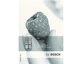 Инструкция холодильника Bosch KGS 36A90_KGS33Z25