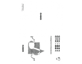 Руководство пользователя синтезатора, цифрового пианино Casio CTK-551