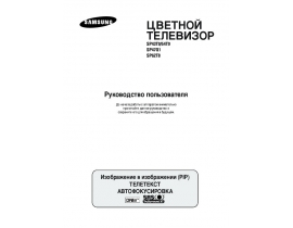 Инструкция, руководство по эксплуатации жк телевизора Samsung SP-43T9HER