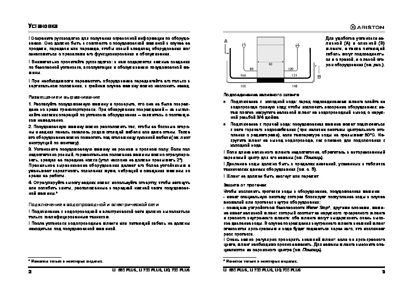 Схема посудомоечной машины hotpoint ariston