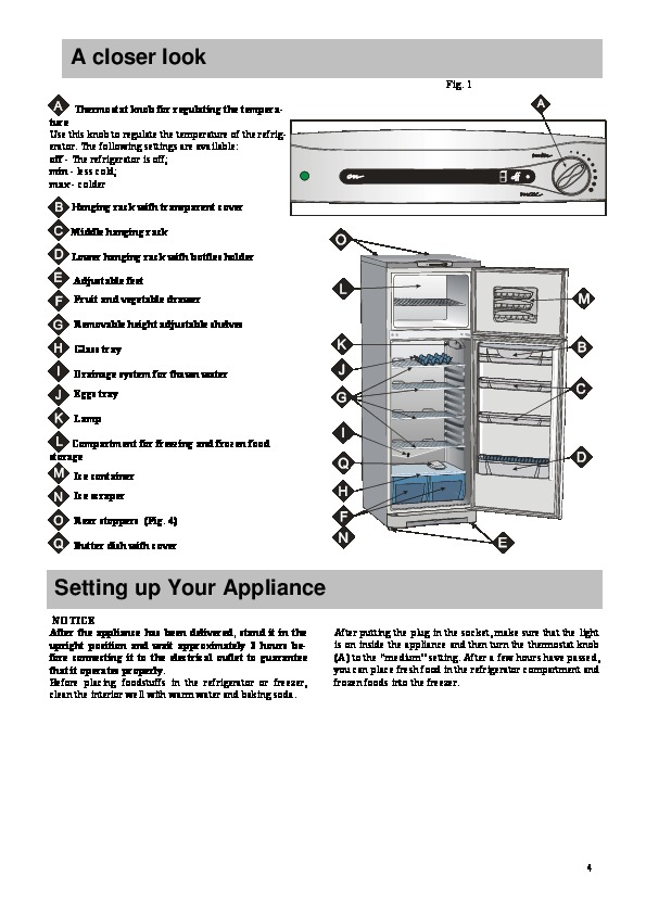 Регулятор холода в холодильнике индезит инструкция с картинкой