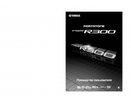 Инструкция - PSR-R300