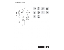 Инструкция, руководство по эксплуатации блендера Philips HR 1364_00