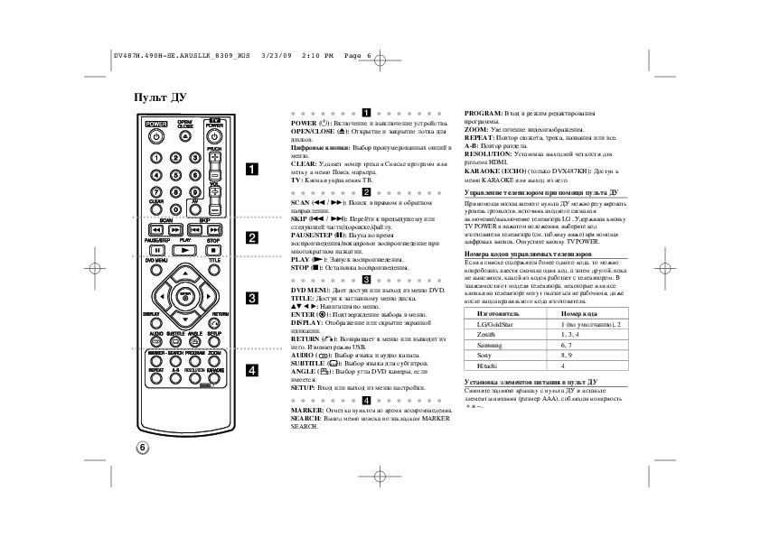 Lg dvx556kh схема