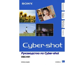Руководство пользователя цифрового фотоаппарата Sony DSC-HX1