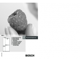Инструкция холодильника Bosch KGU 36122