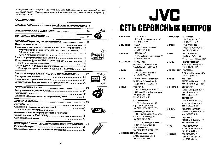 Автосигнализация jvc 210 инструкция