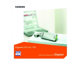 Инструкция радиотелефона Siemens Gigaset USB Stick 108