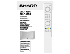 Руководство пользователя, руководство по эксплуатации кинескопного телевизора Sharp 28LF-96EC_32LF-96EC