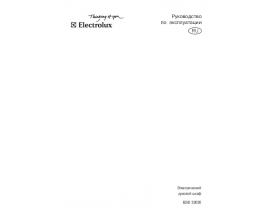 Инструкция духового шкафа Electrolux EOB 33030 X