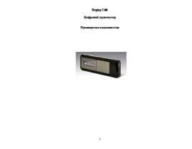 Инструкция, руководство по эксплуатации mp3-плеера Explay L80