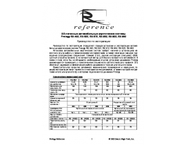 Инструкция - reference RX-462