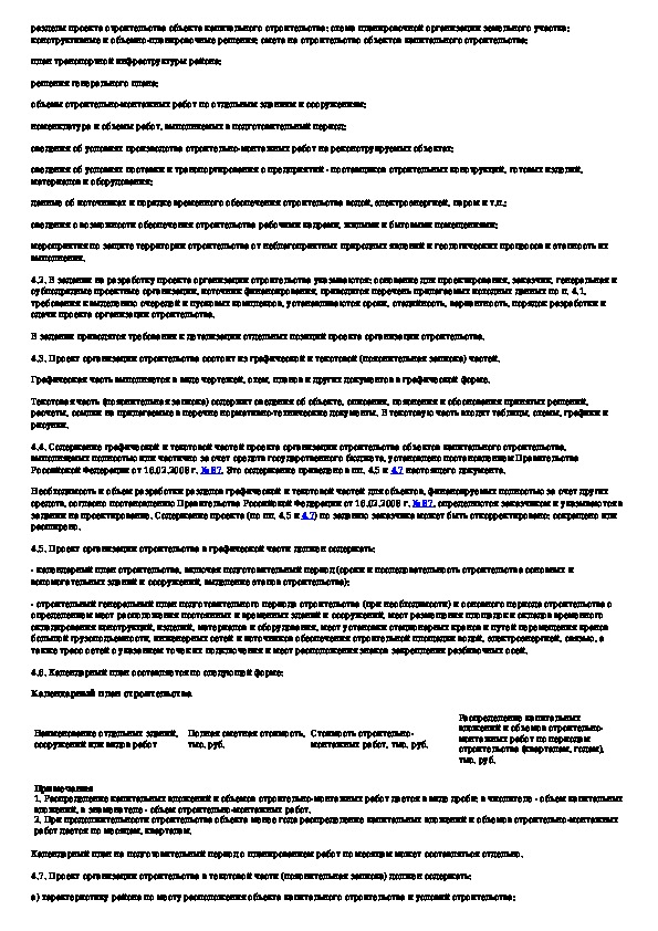 МДС 12-46.2008: Методические рекомендации по разработке и оформлению проекта орг