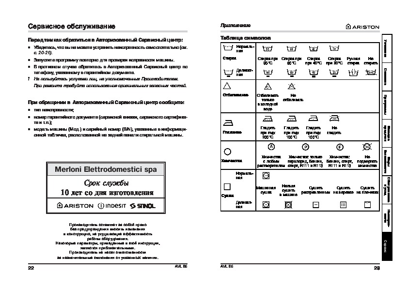 Стиральная машина аристон avsl 80 схема